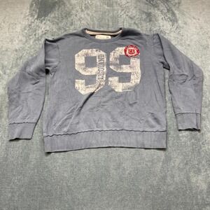 Legoland Sweatshirt Mens Medium Blue Cotton Fleece Lined Streetwear Outdoor